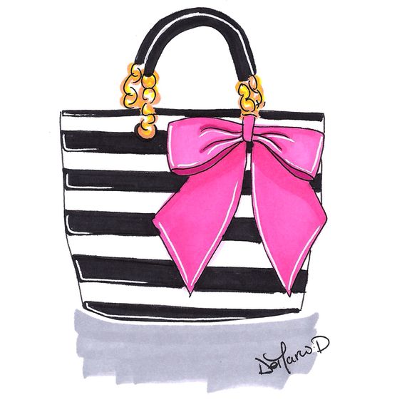 Pretty Bag with a Bow